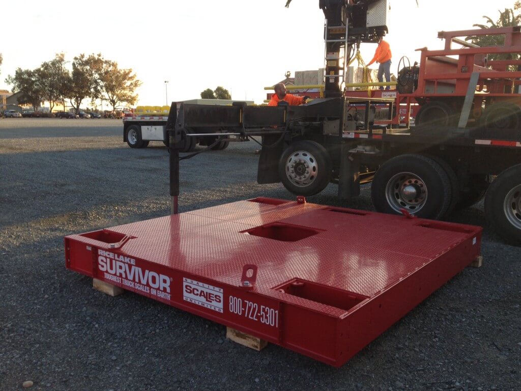 Industrial weighing scale